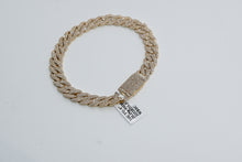 Cargar imagen en el visor de la galería, 14KT Miami Diamond Cuban Bracelet 3.37CTW SI1/VS2 9mm, 8&quot;
