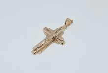 Load image into Gallery viewer, 14KT CZ Crucifix Pendant #3
