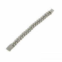 Load image into Gallery viewer, 925 Moissanite Curb Cuban Bracelet, 14mm
