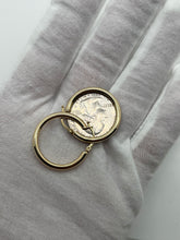 Cargar imagen en el visor de la galería, 14KT Huggie Hoop Earrings #2, 25mm x 2mm
