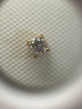 Load image into Gallery viewer, 14KT Diamond Studs #2 0.14ctw SI1-SI2
