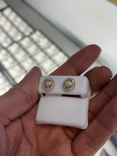 Load image into Gallery viewer, 14KT Starburst Style Diamond Studs/Earrings 0.39ctw
