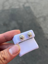 Load image into Gallery viewer, 14KT Starburst Style Diamond Studs/Earrings 0.39ctw
