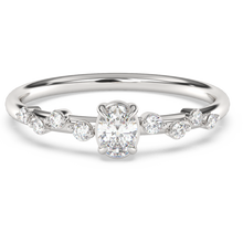 Load image into Gallery viewer, 14KT Oval Diamond Engagement Ring #1 0.29ctw
