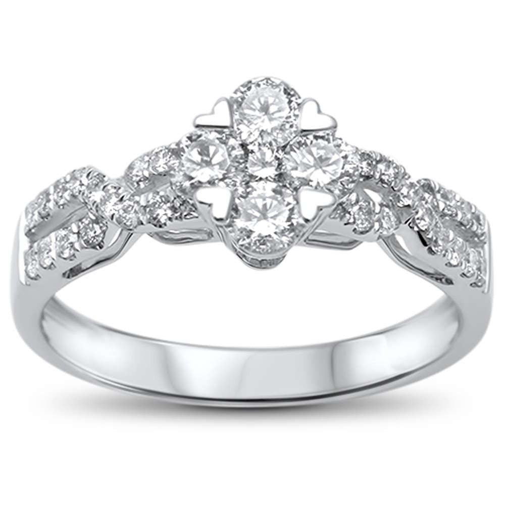 14KT Promise Ring/Engagement Ring #1 0.52ctw