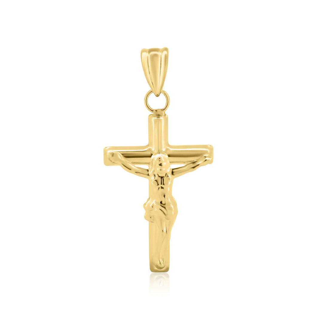 14KT Small Cross(Crucifix) Pendant #1