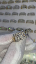Load and play video in Gallery viewer, 10KT Micro Pave Cuban Ring 0.56ctw, #1

