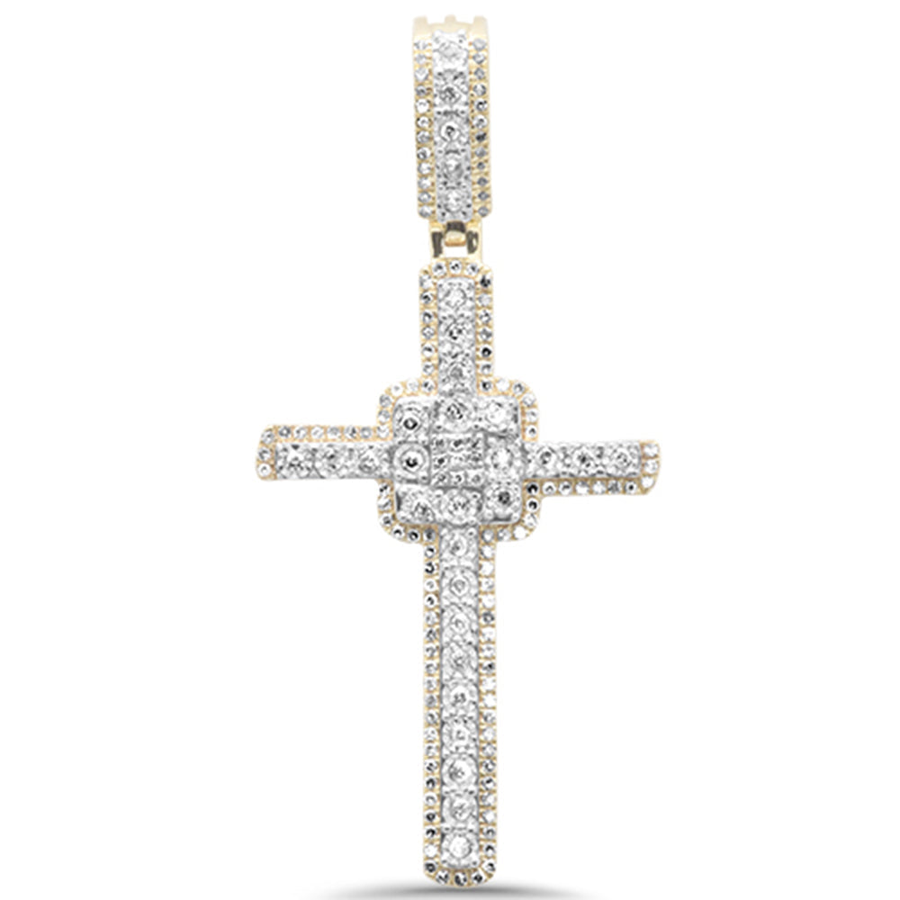 10KT Diamond Cross Pendant 0.54ct #02